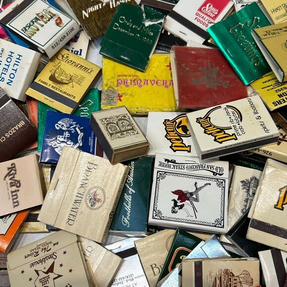 Vtg Match Book Box Lot of 25 **Random selection in each lot!** Matchbook Matchbo - Picture 4 of 5